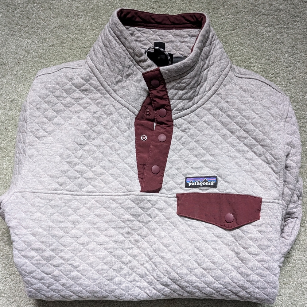 Patagonia quilted organic cotton Snap-T